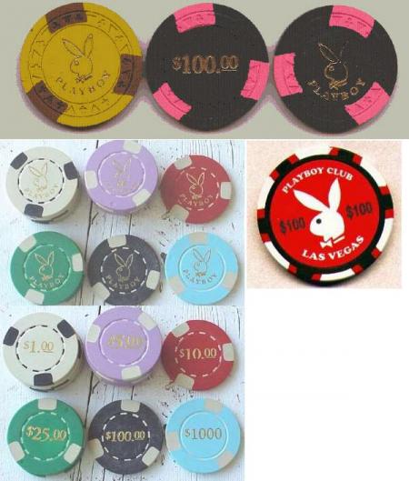 Jetons de casino playboy